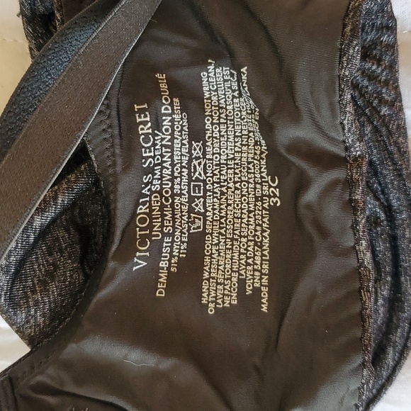 Victoria’s Secret Lace Demi Bra and Unlined Semi Demi LOT 🌻 - Picture 4 of 4